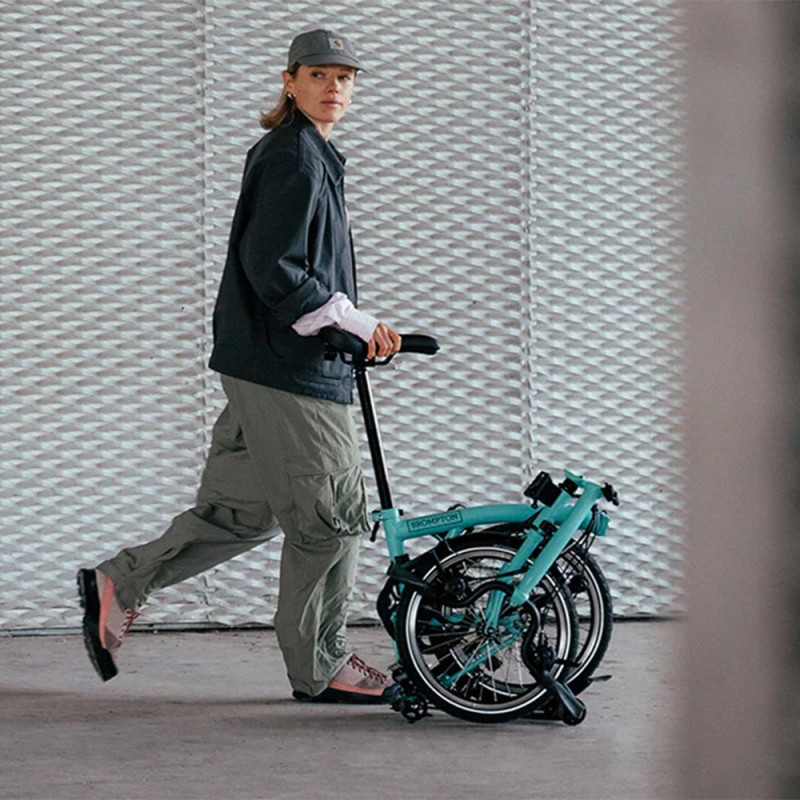 Vélo pliant Brompton C Line - 12 vitesses - Guidon M (2024-2025)