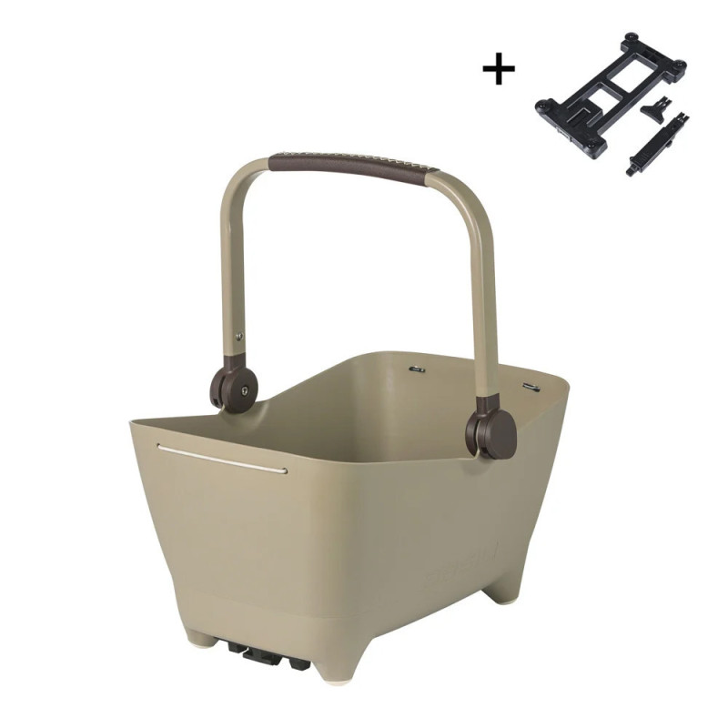 Panier pour chien vélo Basil Buddy bleu