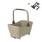 Panier pour chien vélo Basil Buddy bleu