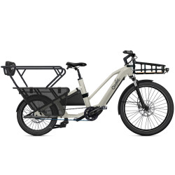 Vélo cargo électrique O2feel Equo 7 (pack Family)