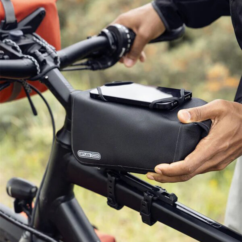 Sacoche de cadre bikepacking Ortlieb Toptube-Bag 1.5L noir