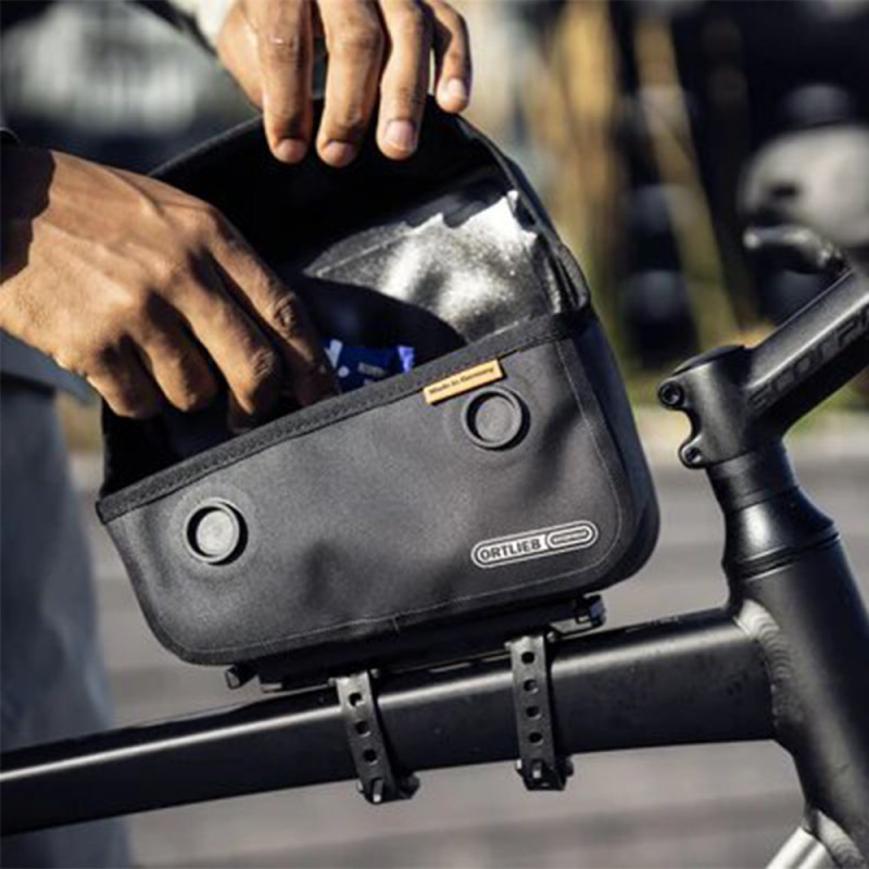 Sacoche de cadre bikepacking Ortlieb Toptube-Bag 1.5L noir
