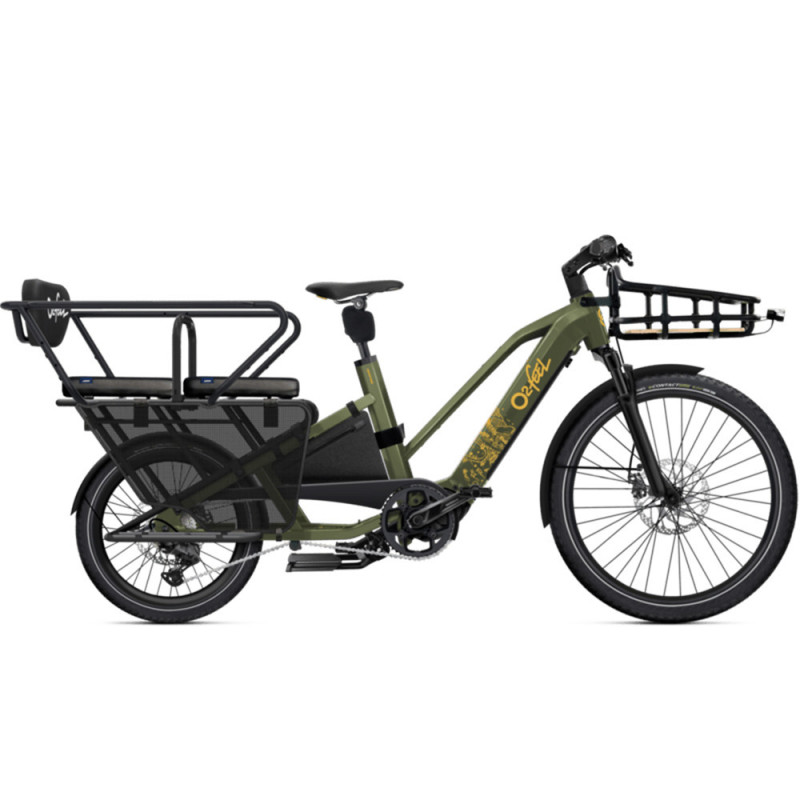 Vélo cargo électrique O2feel Equo 5 Adventure