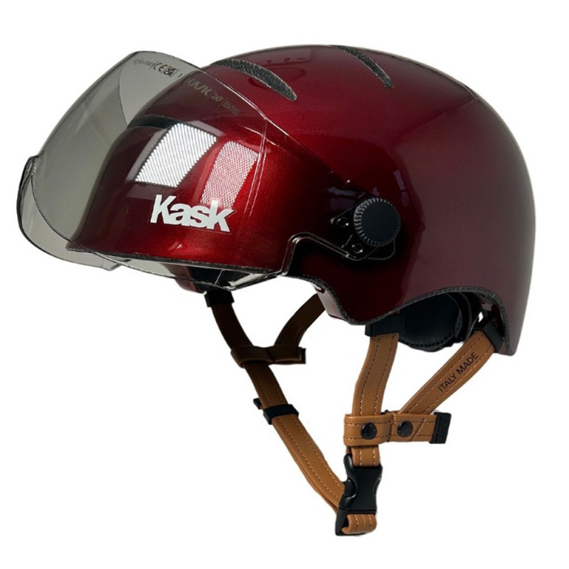 Casque de vélo urbain à visière Kask Urban Lifestyle Bordeaux