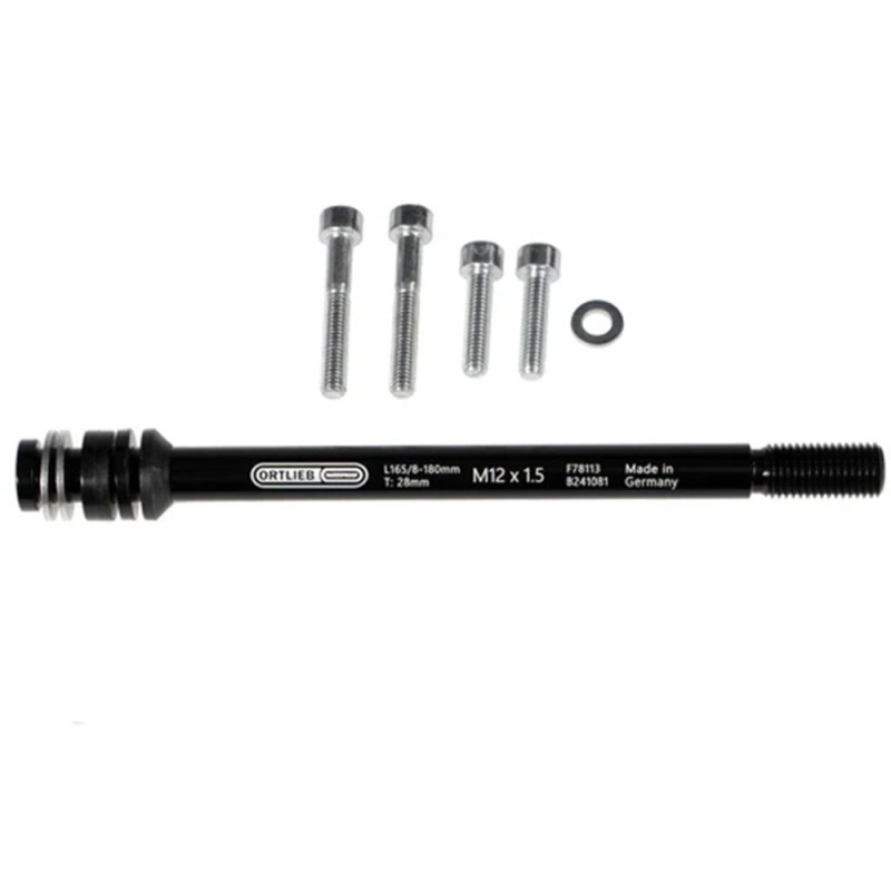 Adaptateur axe traversant Ortlieb Thru Axle M6-Connector