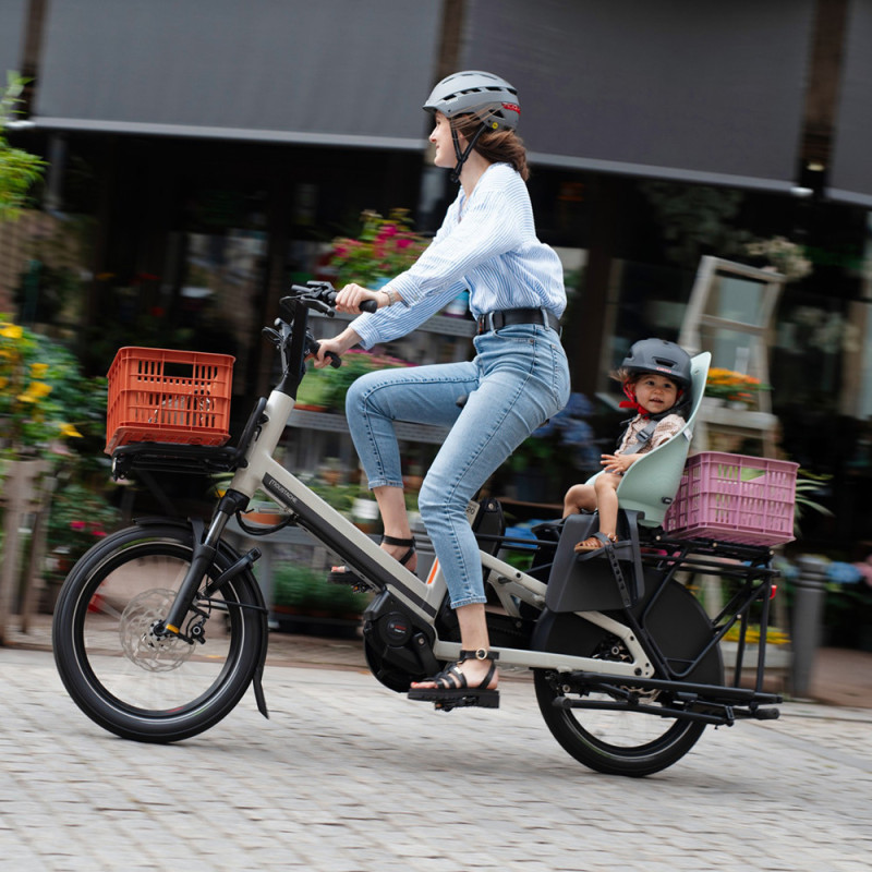 Vélo cargo électrique Moustache Lundi 20 Cargo 5