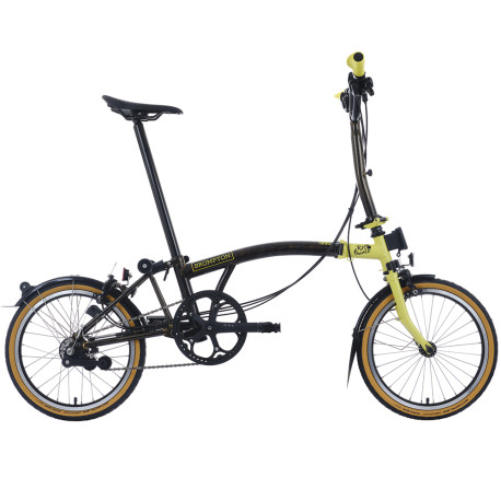 Vélo pliant Brompton C Line Édition Tour de France 2025 - 6 vitesses