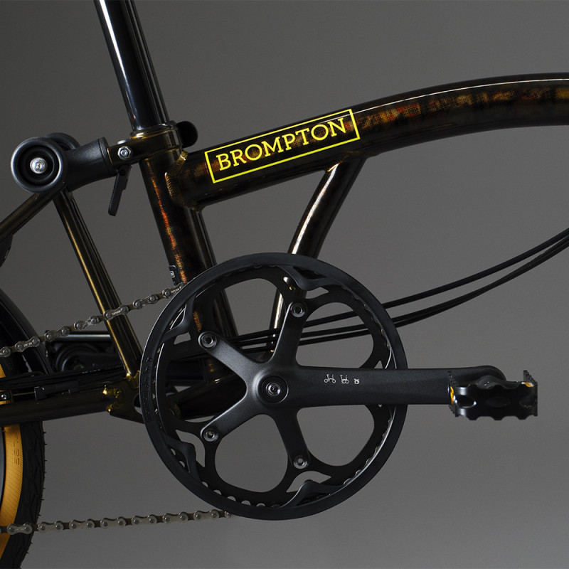 Vélo pliant Brompton C Line Edition Tour de France 2025 - 6 vitesses