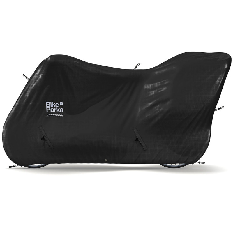 Housse de protection vélo BikeParka Longtail avec porte-bébé