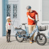 Vélo cargo électrique O2feel Buzz 8 sweet blue