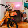 Vélo cargo électrique O2feel Buzz 8 sweet blue