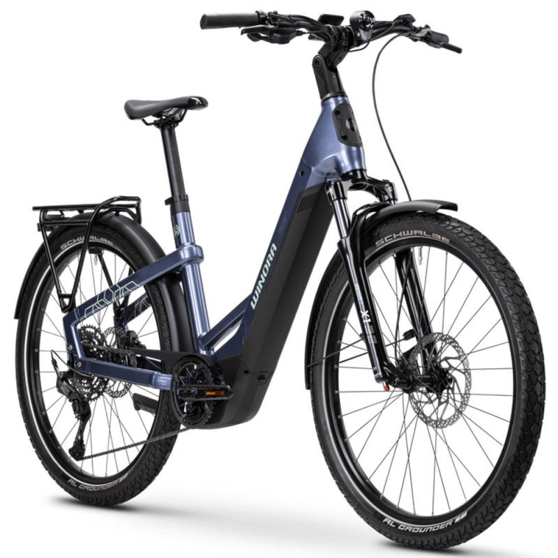 Vélo de randonnée électrique Winora Yakun X10E - 600 Wh