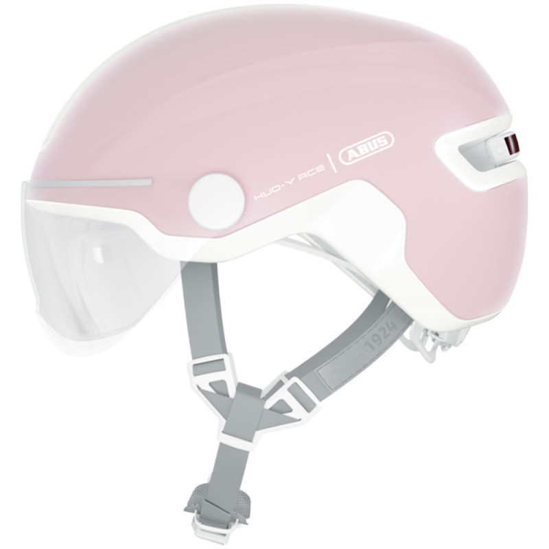 Casque vélo urbain avec visière Abus Hud-Y ACE Pure Lavender