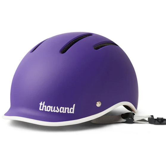 Casque vélo enfant Thousand Jr sangles cuir vegan