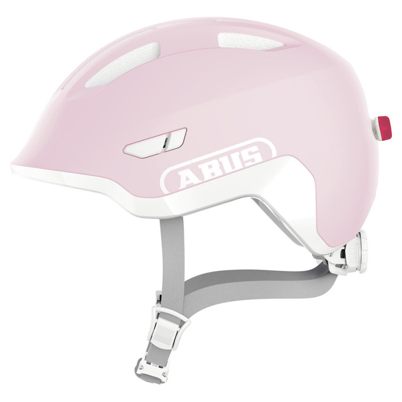 Casque vélo enfant Abus Smiley 3.0 ACE LED Pure Aqua