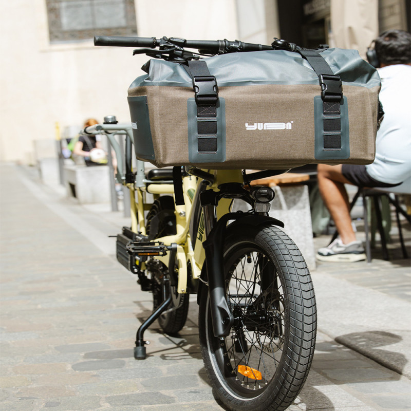 Vélo cargo électrique Yuba FastRack - opération rentrée