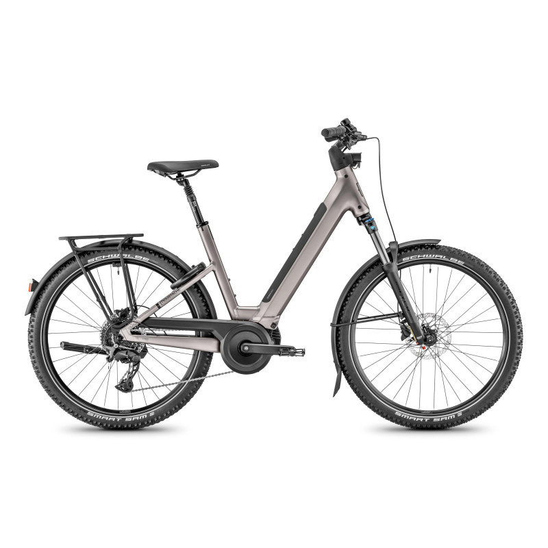 Vélo randonnée électrique Moustache Samedi 27 Xroad 4 titanium