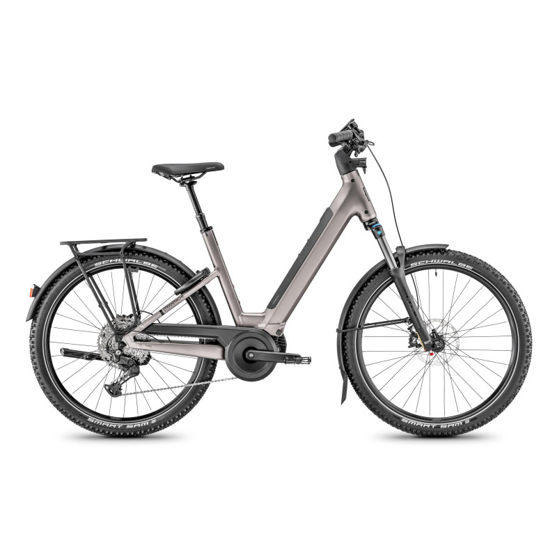 Vélo randonnée électrique Moustache Samedi 27 Xroad 6 titanium