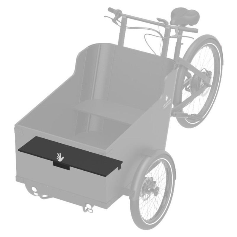 Banc passager avant Triobike Hafnia