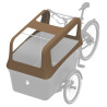 Tente de pluie Triobike Boxter beige