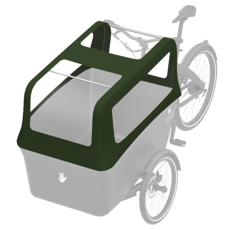 Tente de pluie Triobike Boxter vert