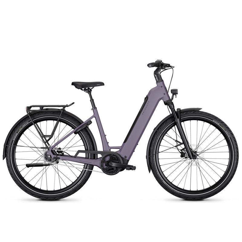 Vélo ville électrique Kalkhoff Image 3 Advance wave midnightplum