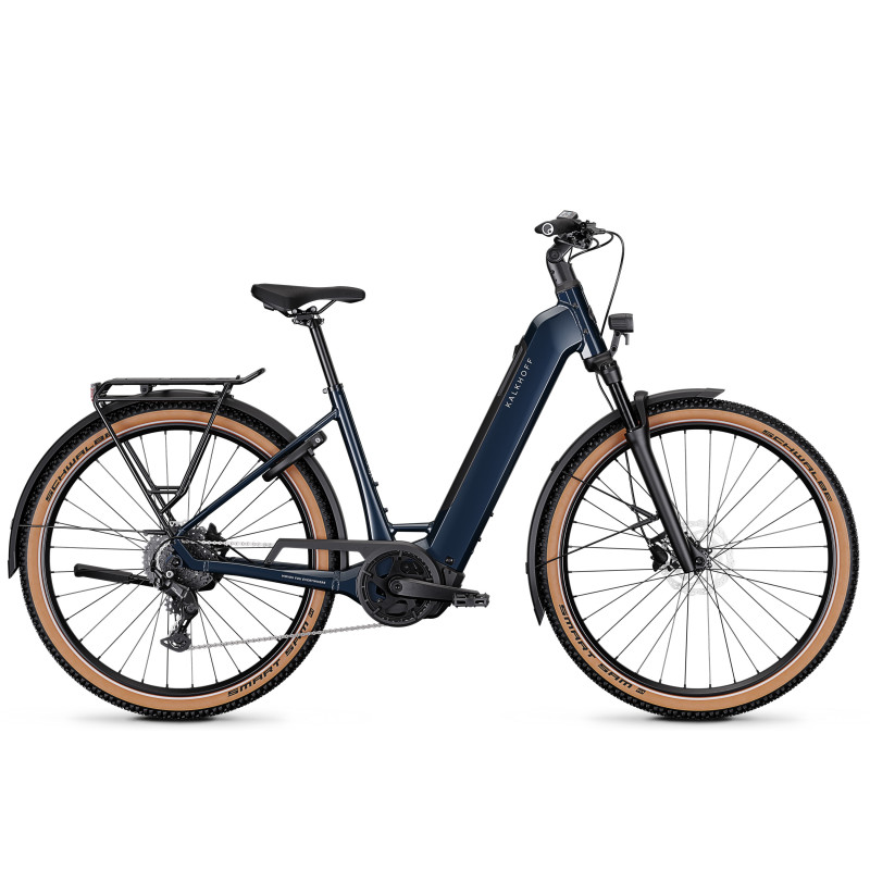 Vélo randonnée électrique Kalkhoff Entice 3 Advance wave darksprings