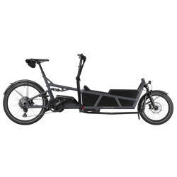 Vélo cargo électrique Riese & Müller Load5 75 touring coal grey