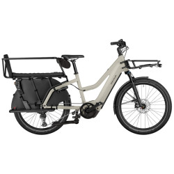 Vélo cargo électrique Riese & Müller Multicharger3 Mixte Family desert/black