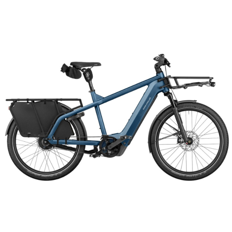 Vélo cargo électrique Riese & Müller Multicharger3 vario petrol/black