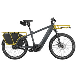 Vélo cargo électrique Riese & Müller Multicharger3 vario utility grey/curry