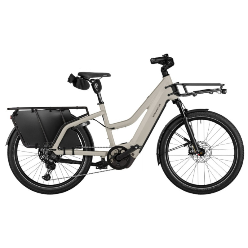 Vélo cargo électrique Riese & Müller Multicharger3 Mixte touring desert/black
