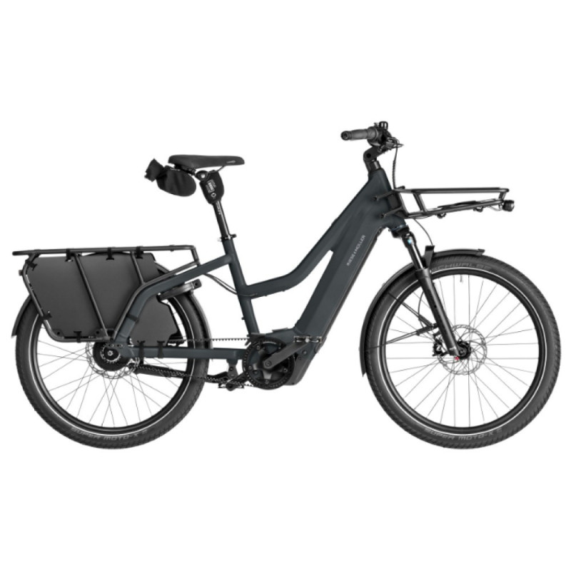 Vélo cargo électrique Riese & Müller Multicharger3 Mixte vario utility grey/black