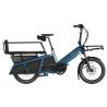 Vélo cargo électrique Riese & Müller Multitinker2 Family petrol/black