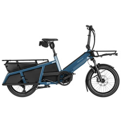 Vélo cargo électrique Riese & Müller Multitinker2 touring petrol/black