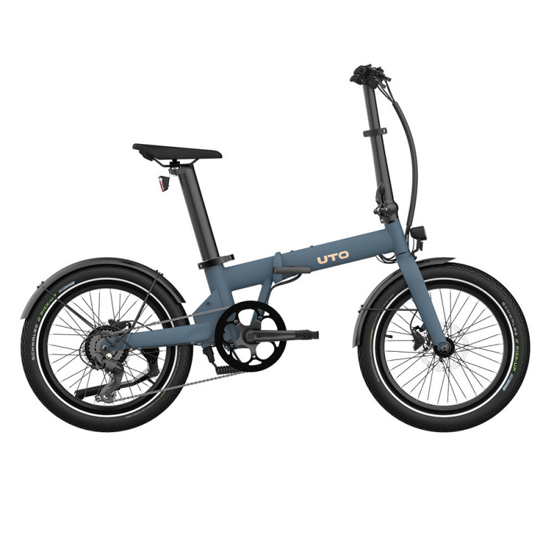 Vélo pliant électrique UTO OG20 (378 Wh) bleu océan