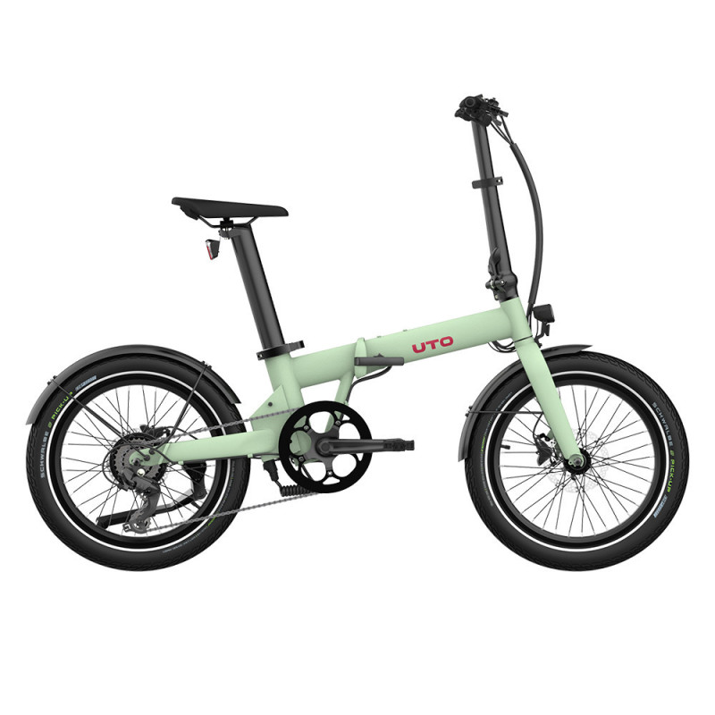 Vélo pliant électrique UTO OG20 (378 Wh) bleu océan