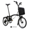 Vélo pliant électrique Brompton Electric C Line 4 vitesses (saison 26)