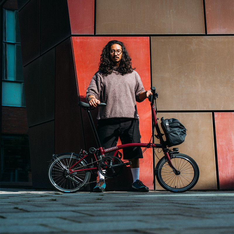 Vélo pliant électrique Brompton Electric C Line 4 vitesses (saison 26)