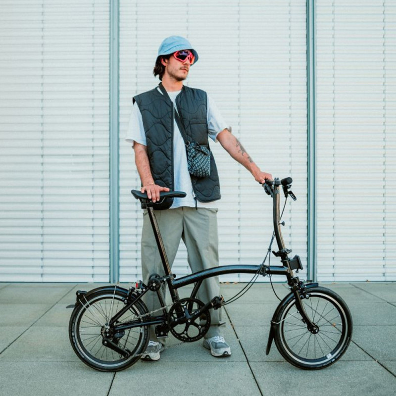 Vélo pliant Brompton P Line -  12 vitesses