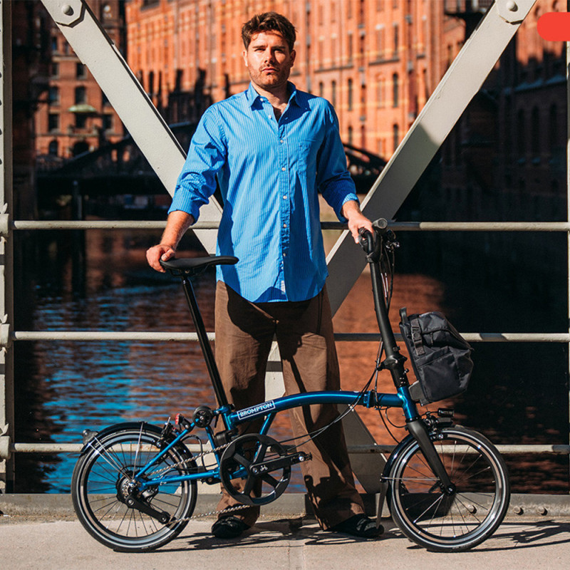 Vélo pliant électrique Brompton Electric P Line 4 vitesses (saison 26)