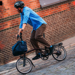 Vélo pliant électrique Brompton Electric P Line 4 vitesses (saison 26)