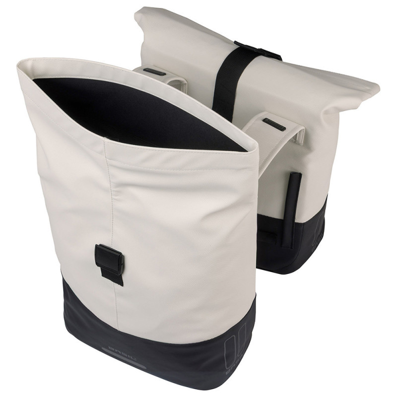 Sacoche double Basil Cove ouverture