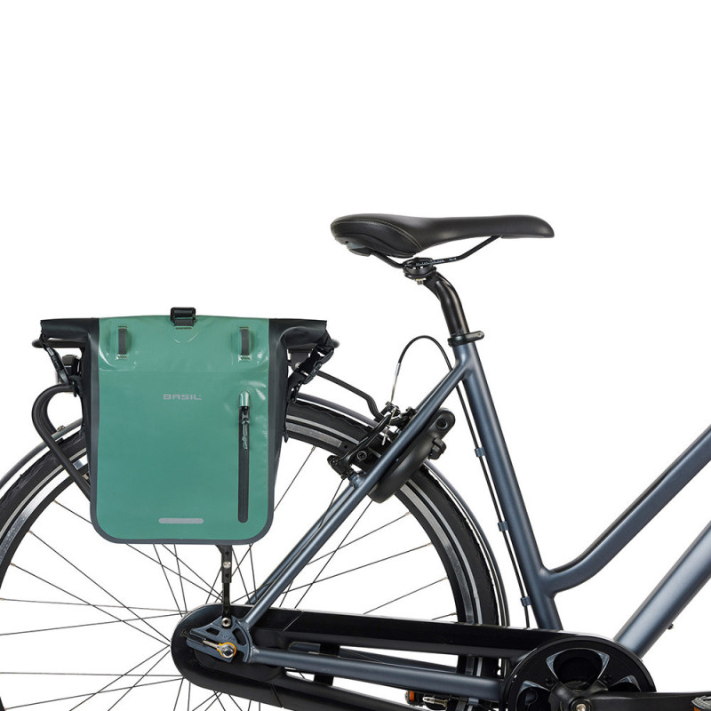 Sacoche vélo arrière Basil Rivo M MIK Hooks