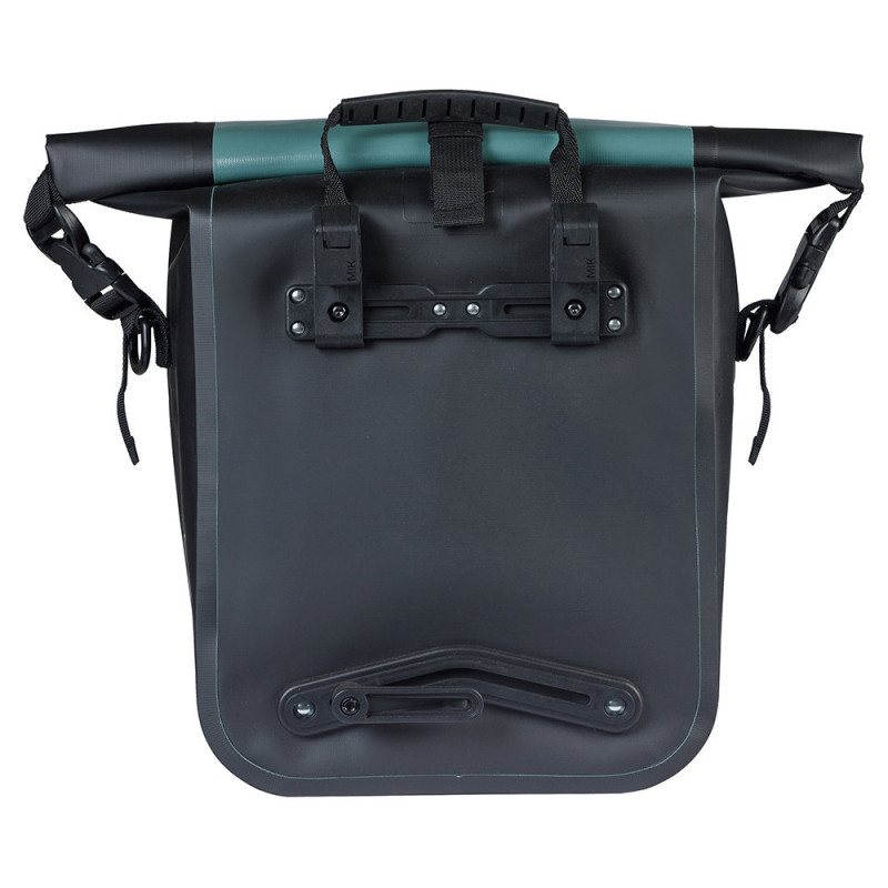 Sacoche vélo arrière Basil Rivo M fixation MIK Hooks