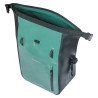 Sacoche vélo arrière Basil Rivo M MIK Hooks ouverture