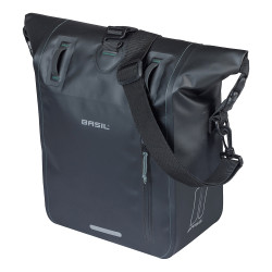Sacoche de vélo arrière Basil Rivo M MIK Hooks 15L
