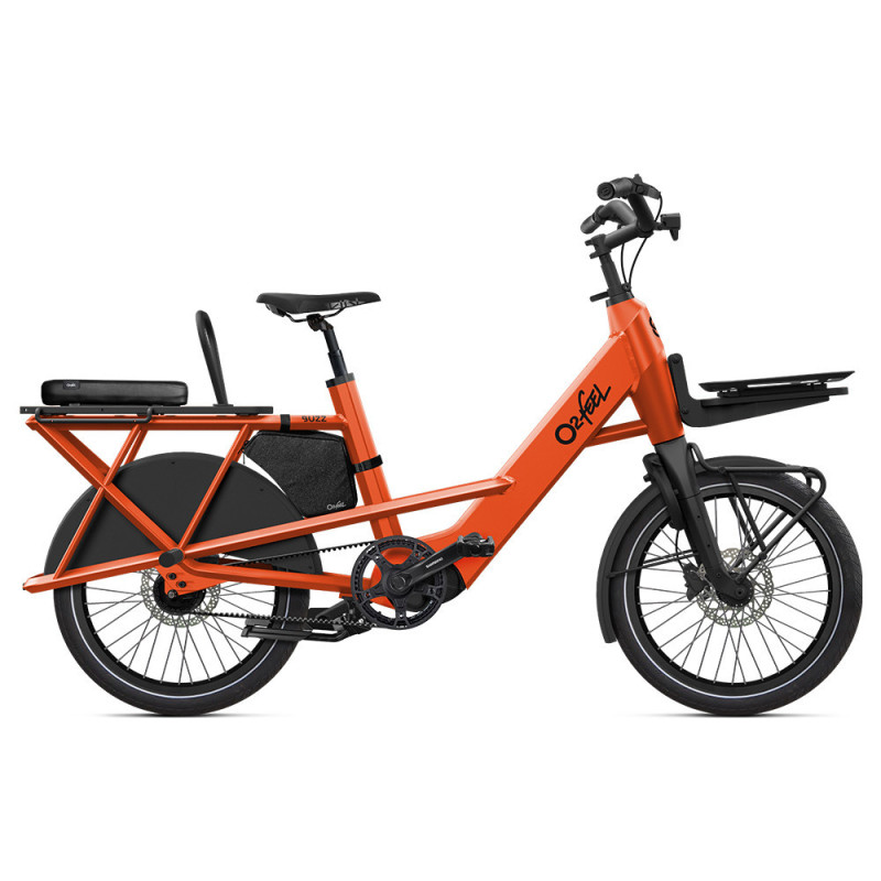 Vélo cargo électrique O2feel Buzz 8 sweet blue