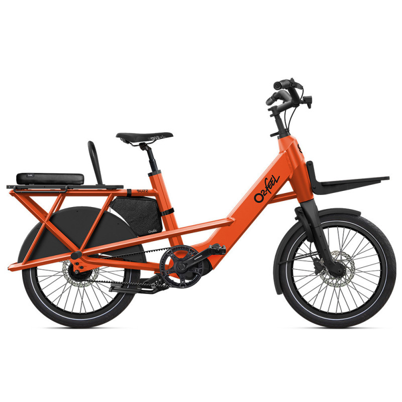 Vélo cargo électrique O2feel Buzz 8 sweet blue