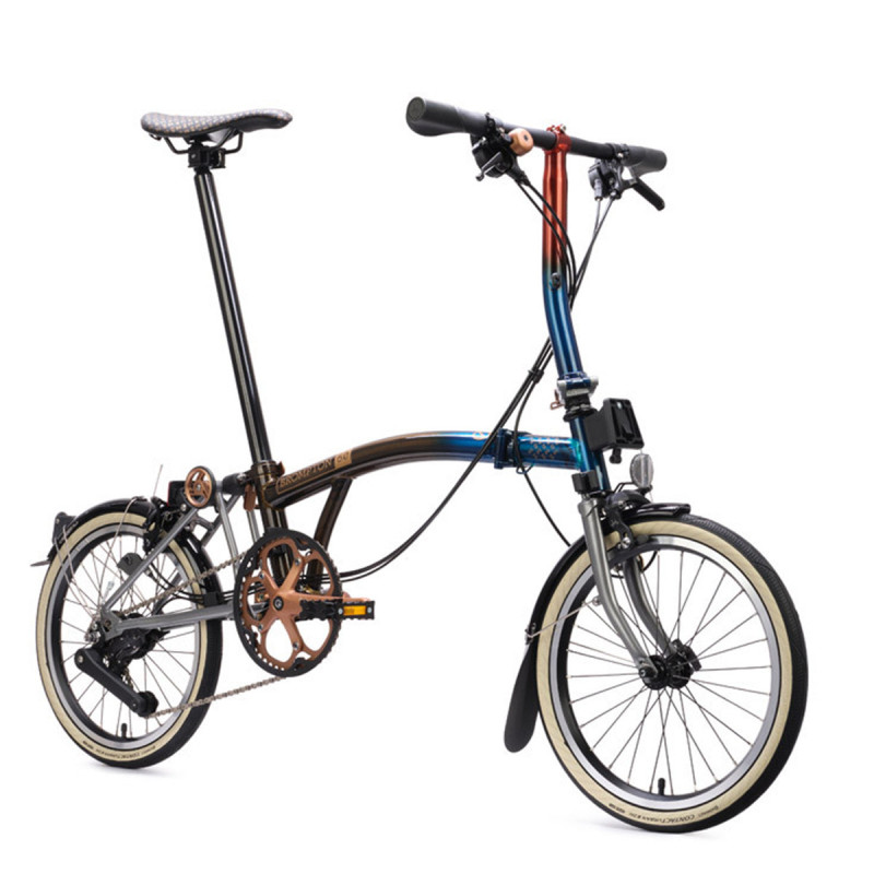 Vélo pliant Brompton C Line 1975 Edition + sacoches